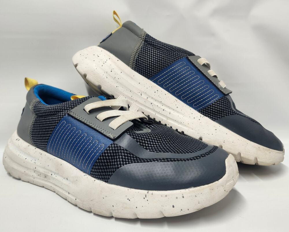 Heydude Sirocco Play Varsity Youth J6 Dark Grey Blue Sneakers